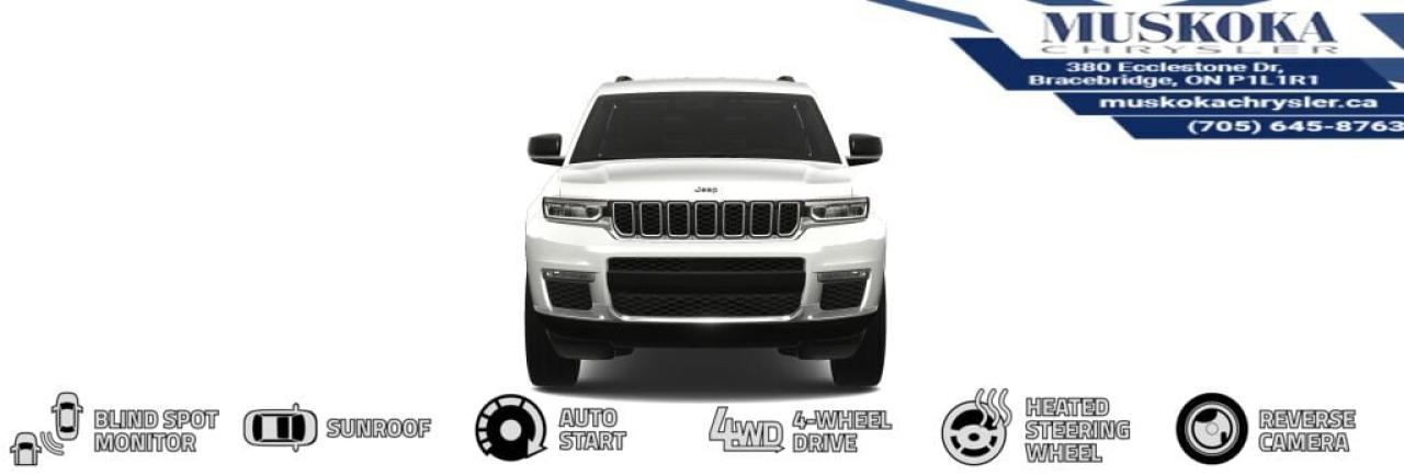 New 2025 Jeep Grand Cherokee L Limited for sale in Bracebridge, ON