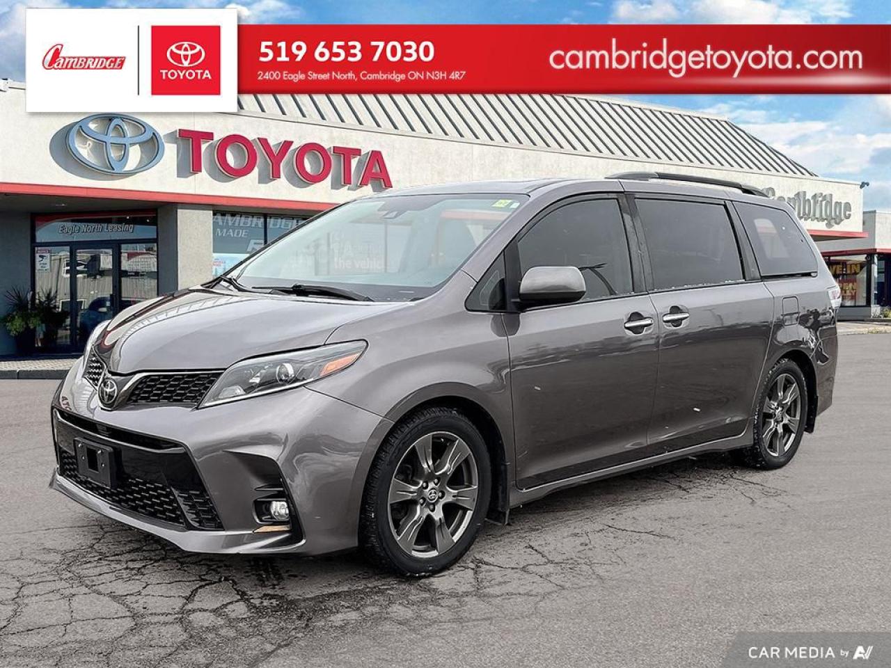 Used 2020 Toyota Sienna SE 8-Passenger for sale in Cambridge, ON