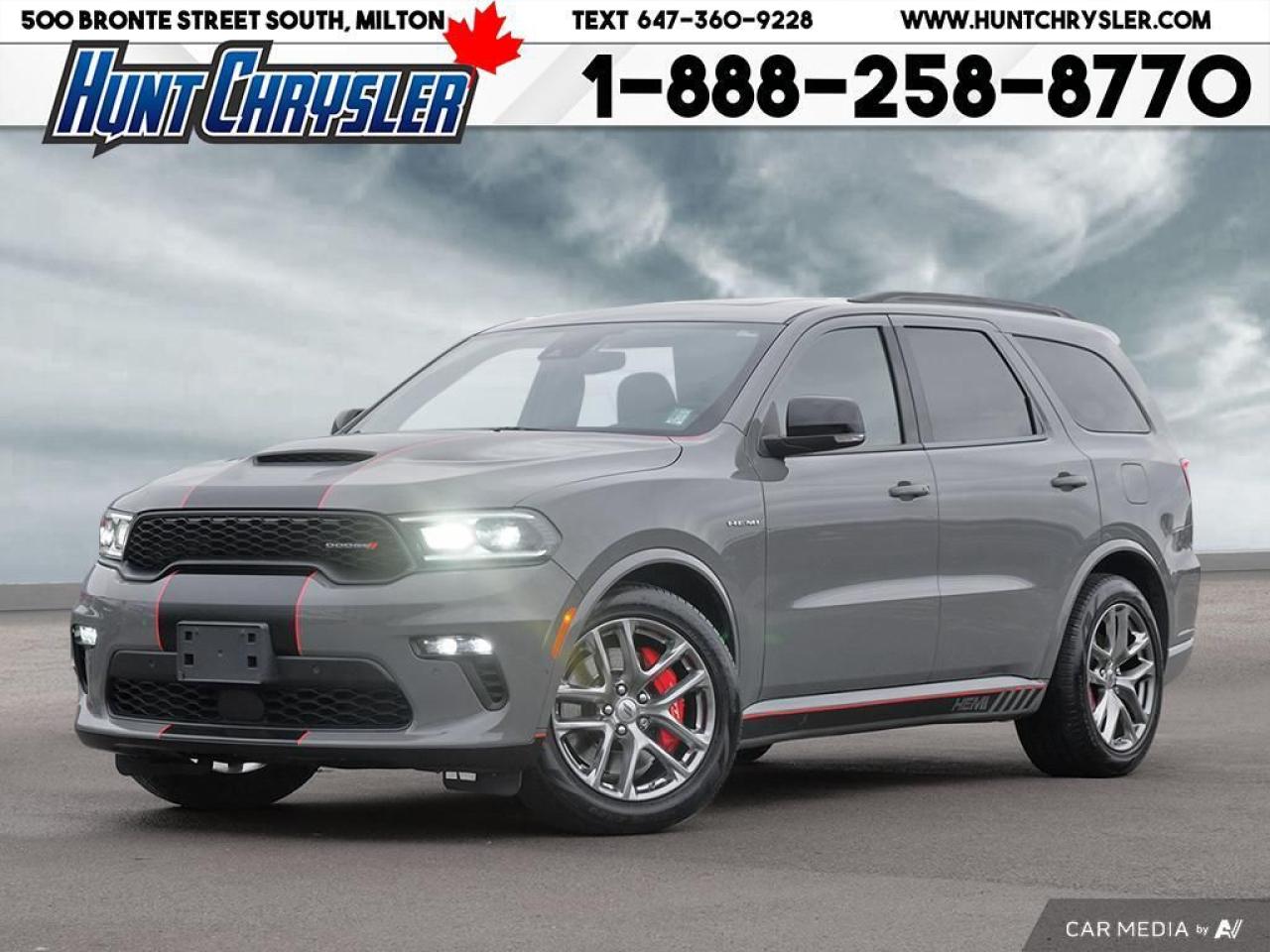 Used 2023 Dodge Durango R/T PLUS | TOW N GO | NPA LTHR | SUNROOF | BLKTOP for sale in Milton, ON