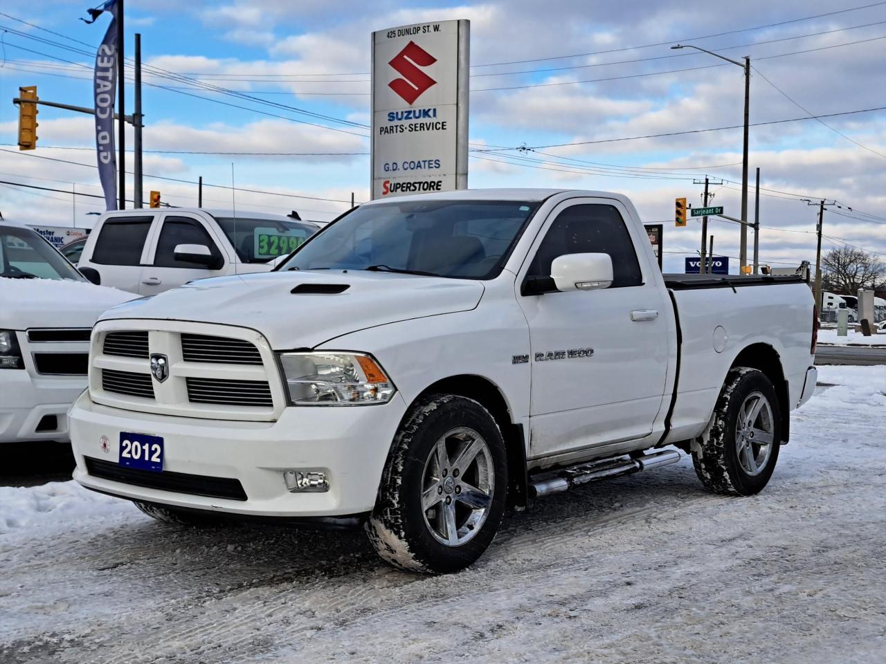 Used 2012 RAM 1500 Sport 4X4  ~Nav ~Camera ~Remote Start ~20s ~Low KM for sale in Barrie, ON