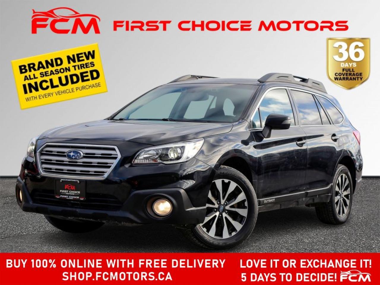 Used 2016 Subaru Outback 3.6R LIMITED ~AUTOMATIC, FULLY CERTIFIED WITH WARR for sale in North York, ON