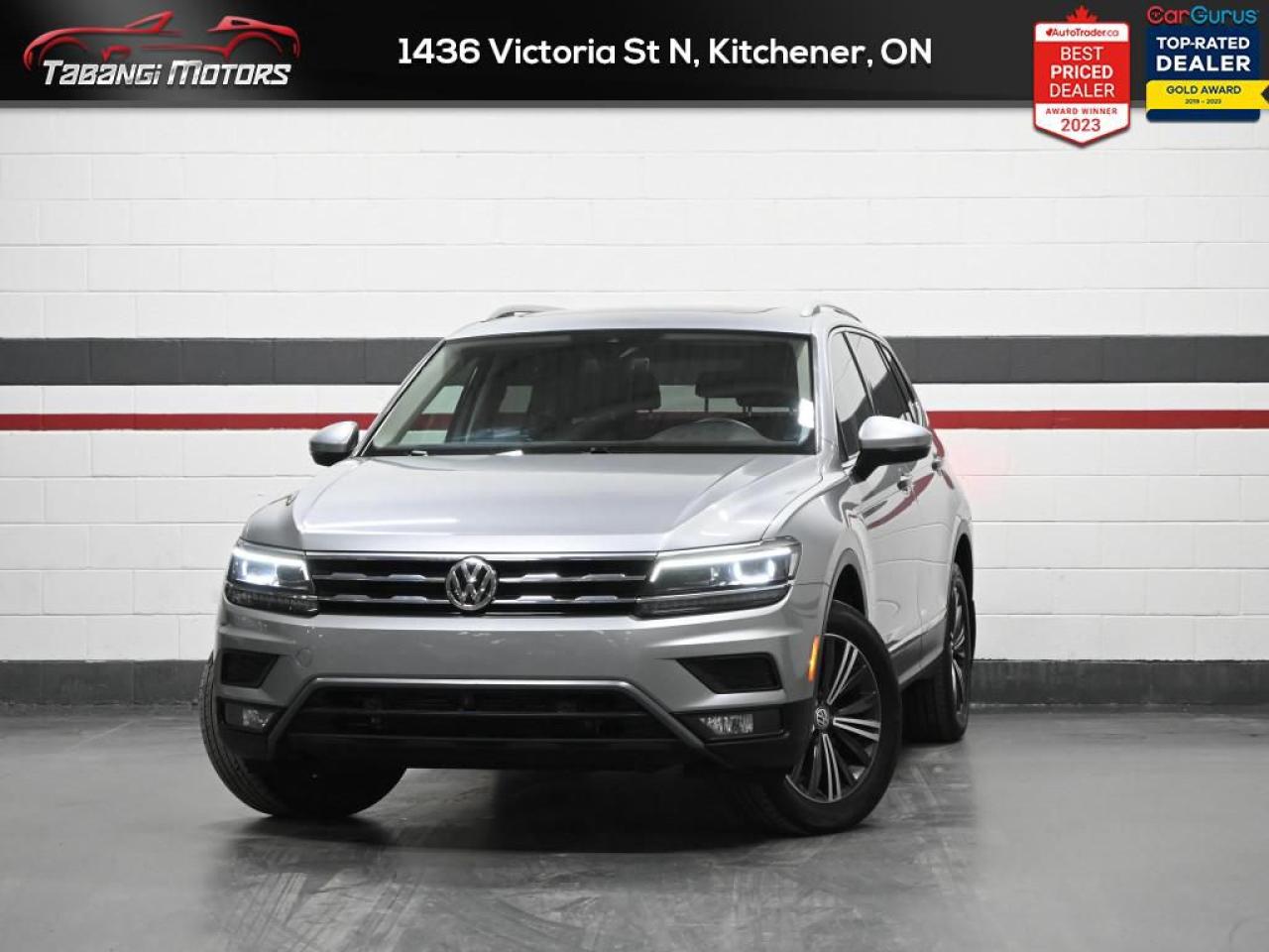 Used 2020 Volkswagen Tiguan Highline  No Accident Digital Dash Fender 360CAM Navigation Panoramic Roof for sale in Mississauga, ON