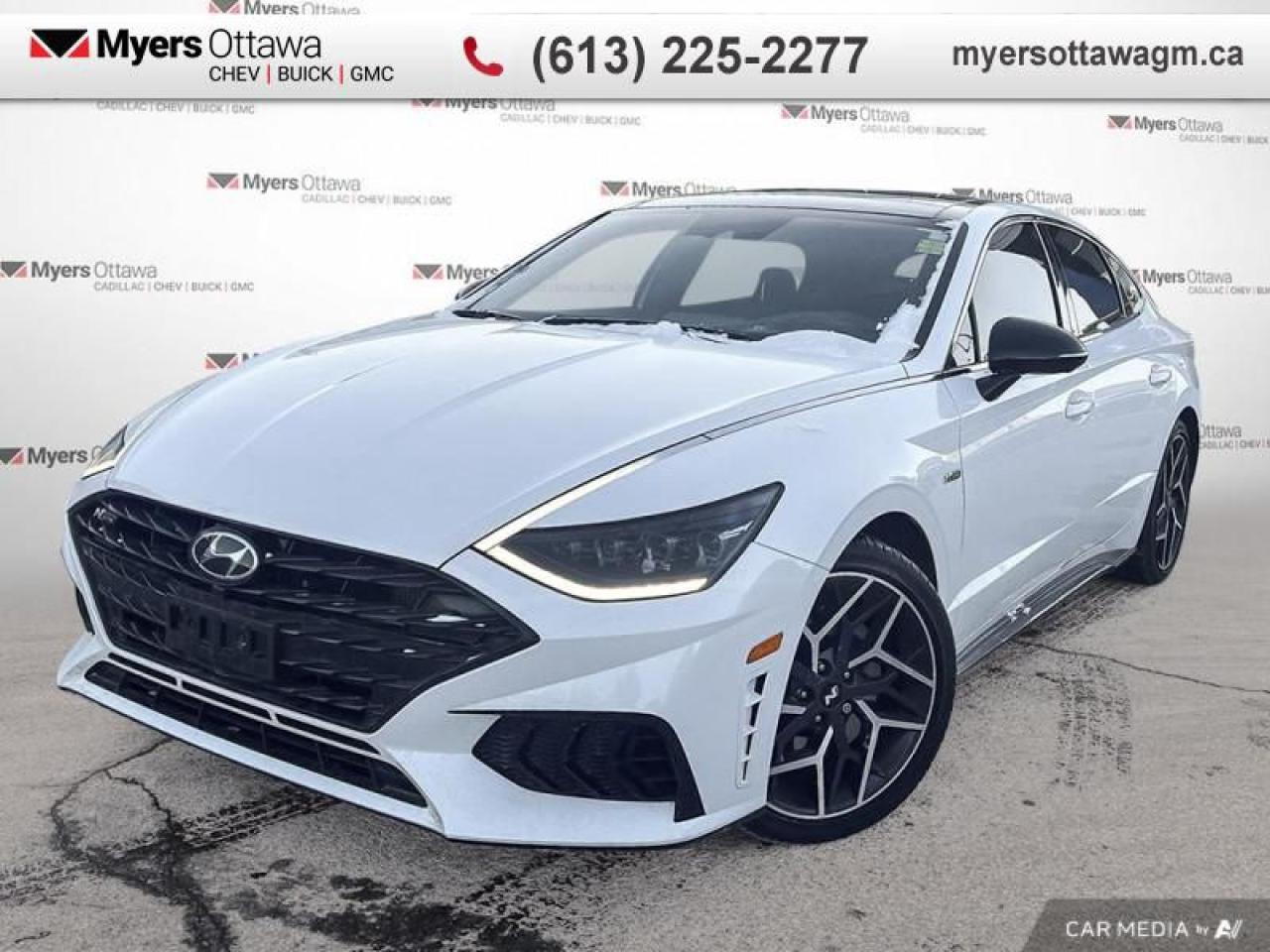 Used 2022 Hyundai Sonata N-Line  SONATA NLINE- SUEDE INTERIOR, SUNROOF, TURBO, for sale in Ottawa, ON