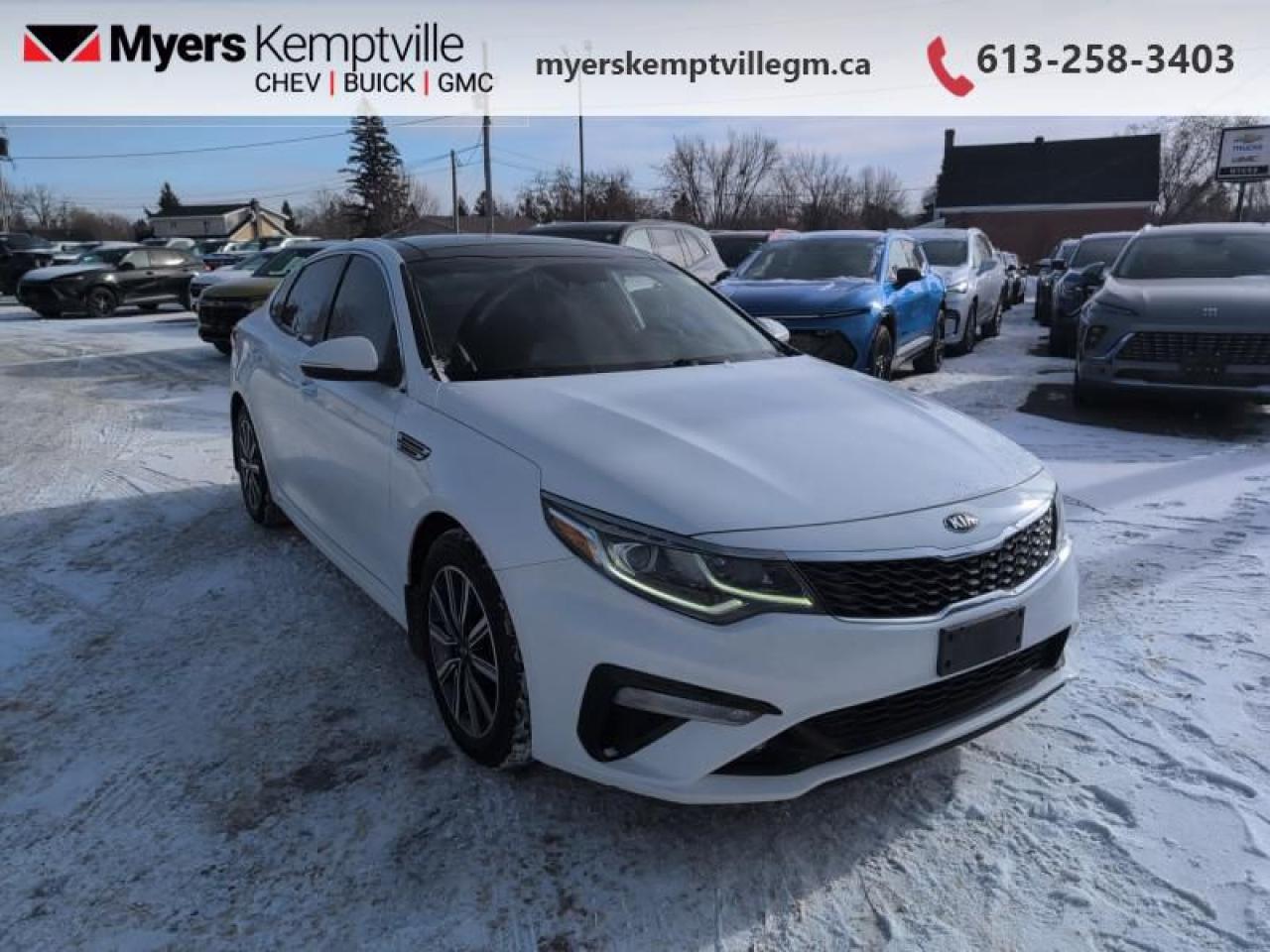 Used 2020 Kia Optima EX  - Leather Seats -  Heated Seats for sale in Kemptville, ON