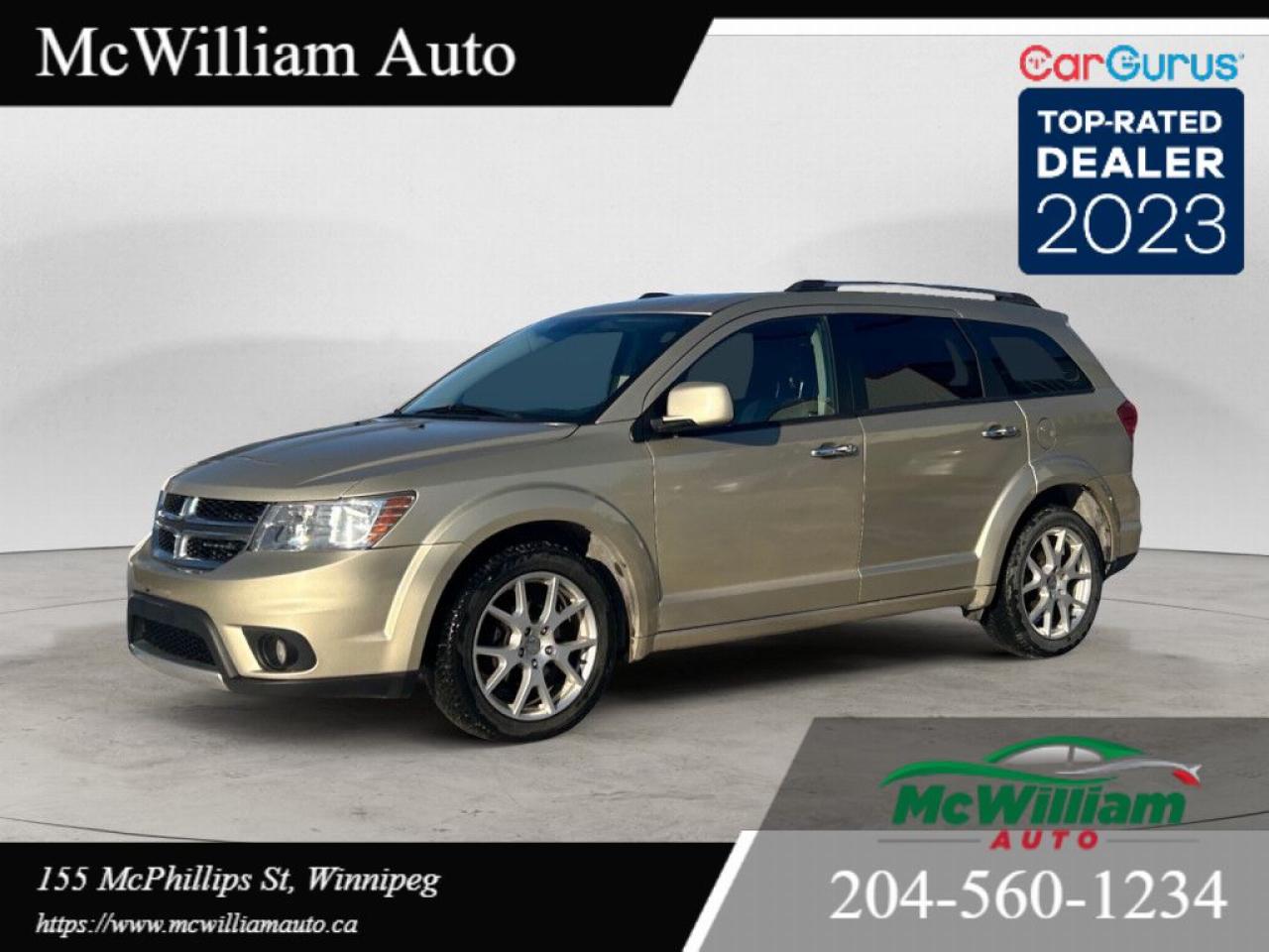 Used 2011 Dodge Journey R/T AWD|GREAT TECH|RELIABLE POWETRAIN| for sale in Winnipeg, MB