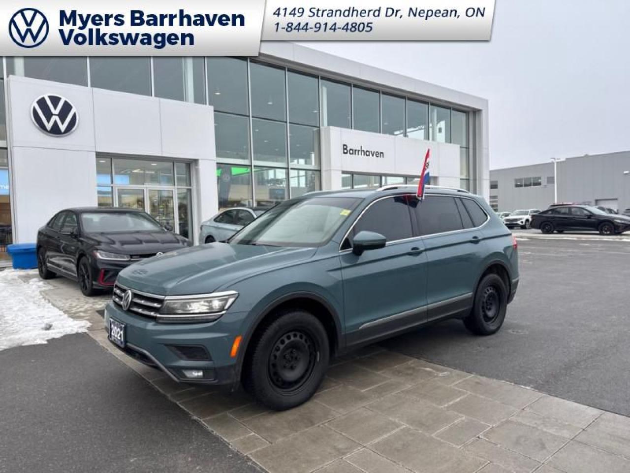 Used 2021 Volkswagen Tiguan Highline 4MOTION  - Sunroof for sale in Nepean, ON