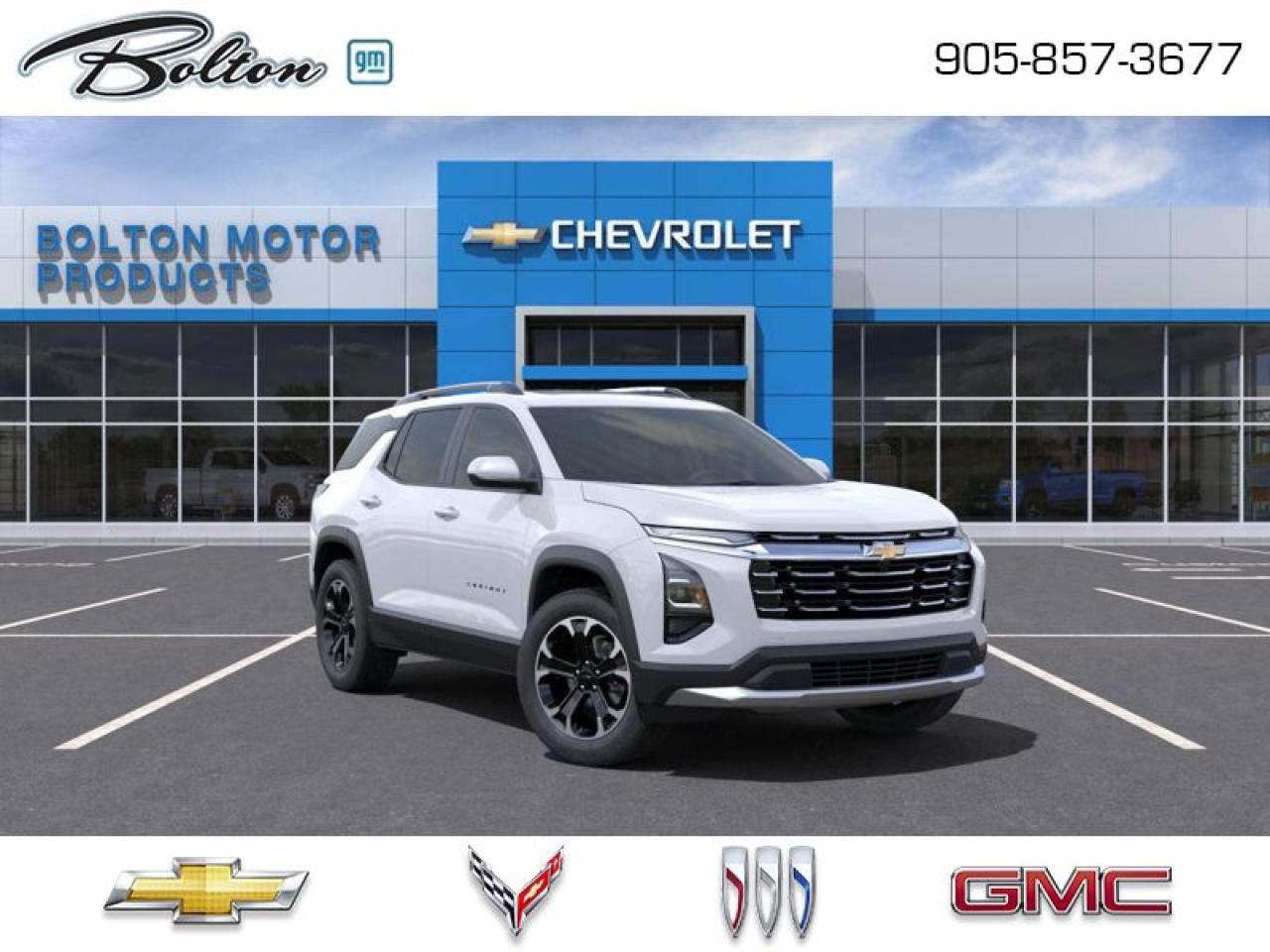 New 2025 Chevrolet Equinox LT - Sunroof for sale in Bolton, ON