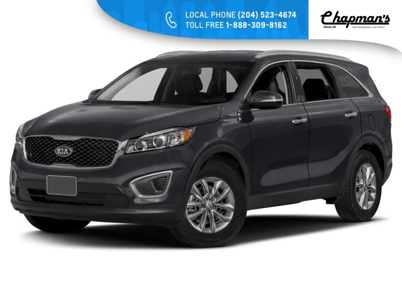 Used 2017 Kia Sorento 2.4L LX Heated Seats, Satellite Radio, USB Port for sale in Killarney, MB