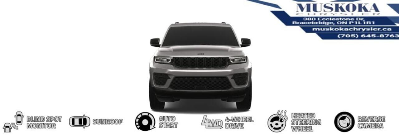 New 2025 Jeep Grand Cherokee Altitude for sale in Bracebridge, ON