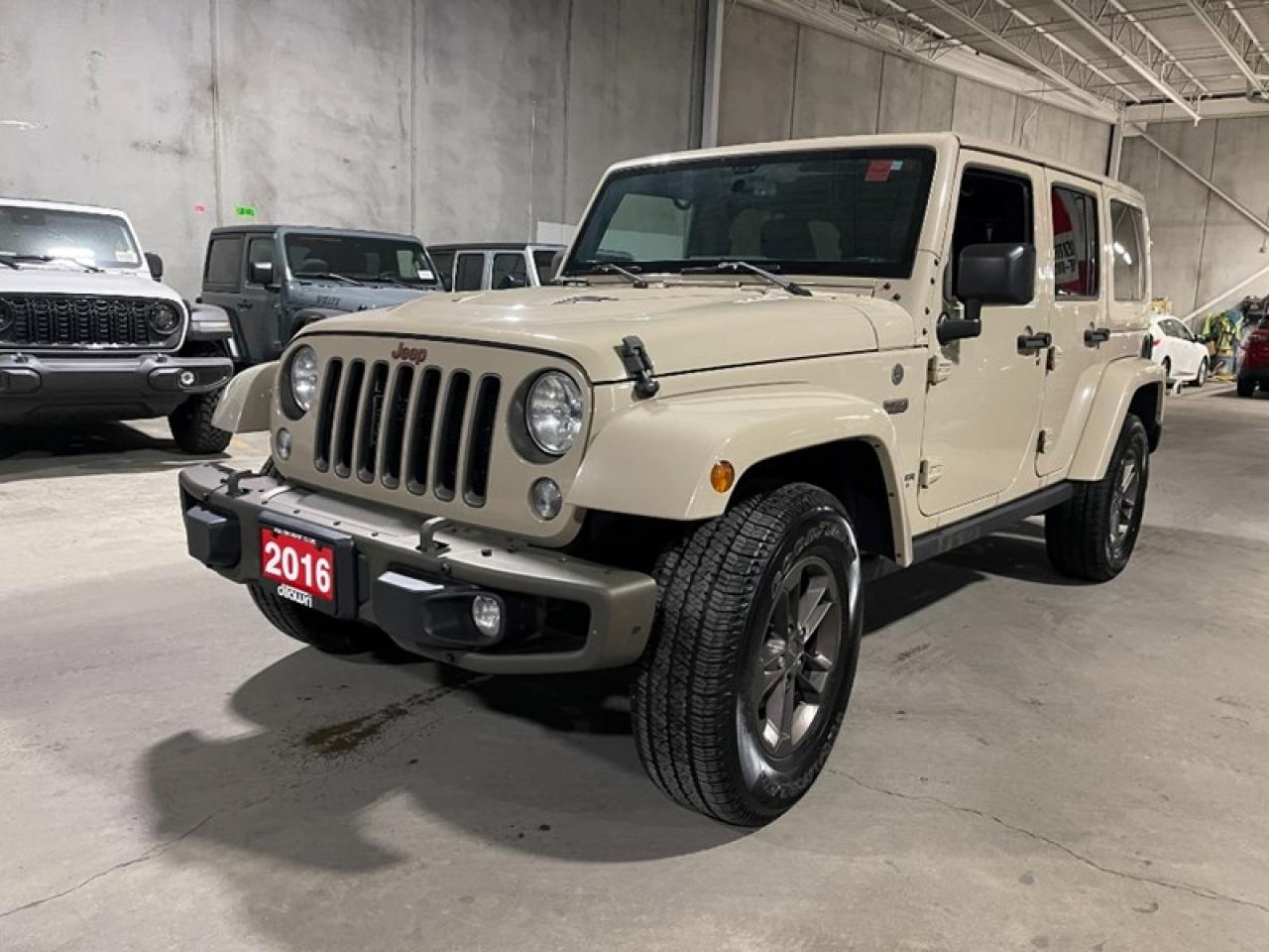 Used 2016 Jeep Wrangler Unlimited 4WD 4DR 75TH ANNIVERSARY for sale in Nepean, ON