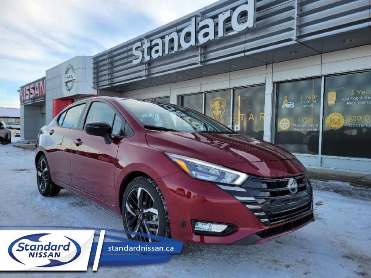 New 2024 Nissan Versa SR  2024 Clear-Out Bonus Non Stackable Cash Rebate of $500.00 included on Advertised Price! for sale in Swift Current, SK