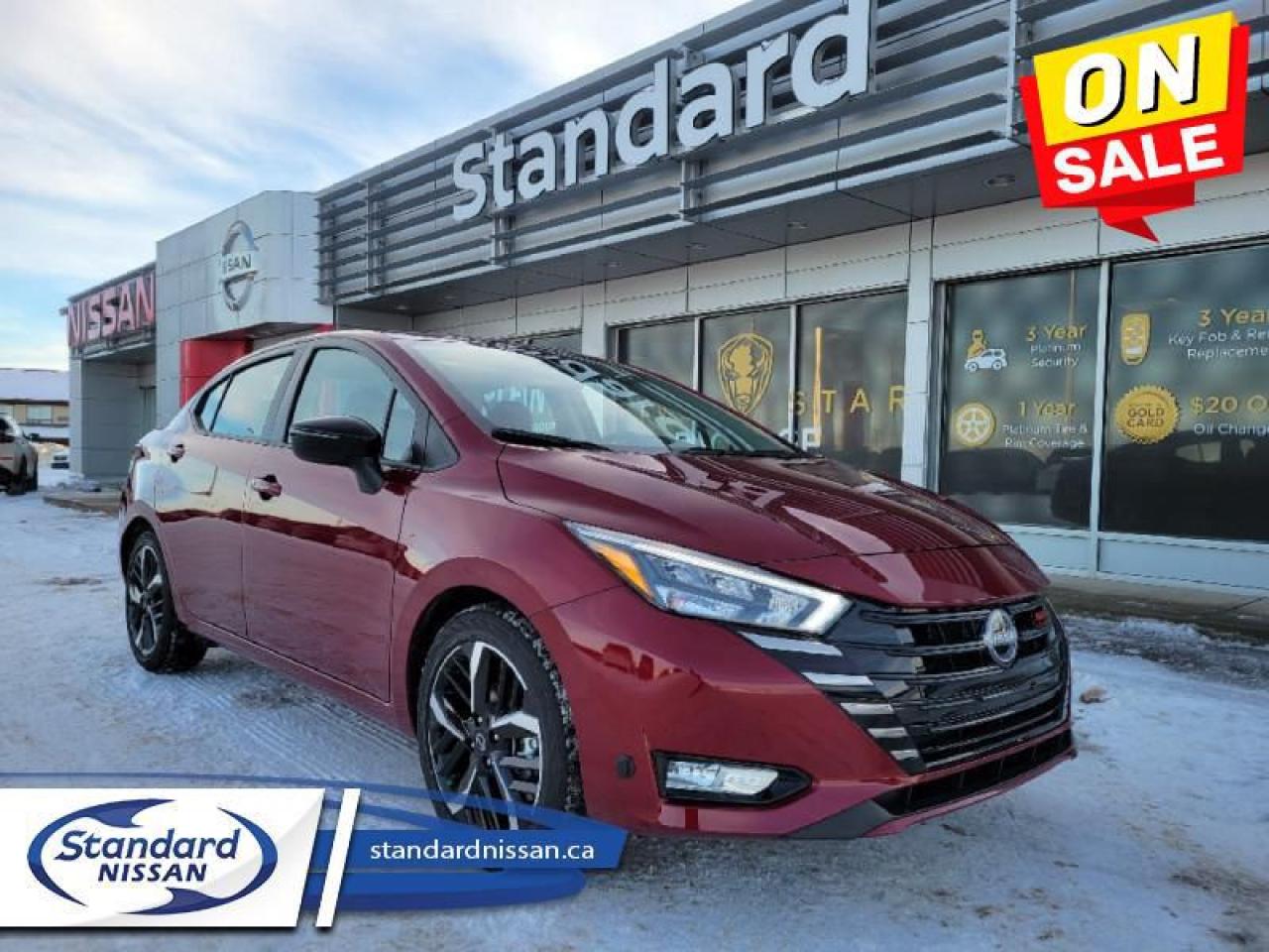 New 2024 Nissan Versa SR  2024 Clear-Out Bonus Non Stackable Cash Rebate of $500.00 included on Advertised Price! for sale in Swift Current, SK