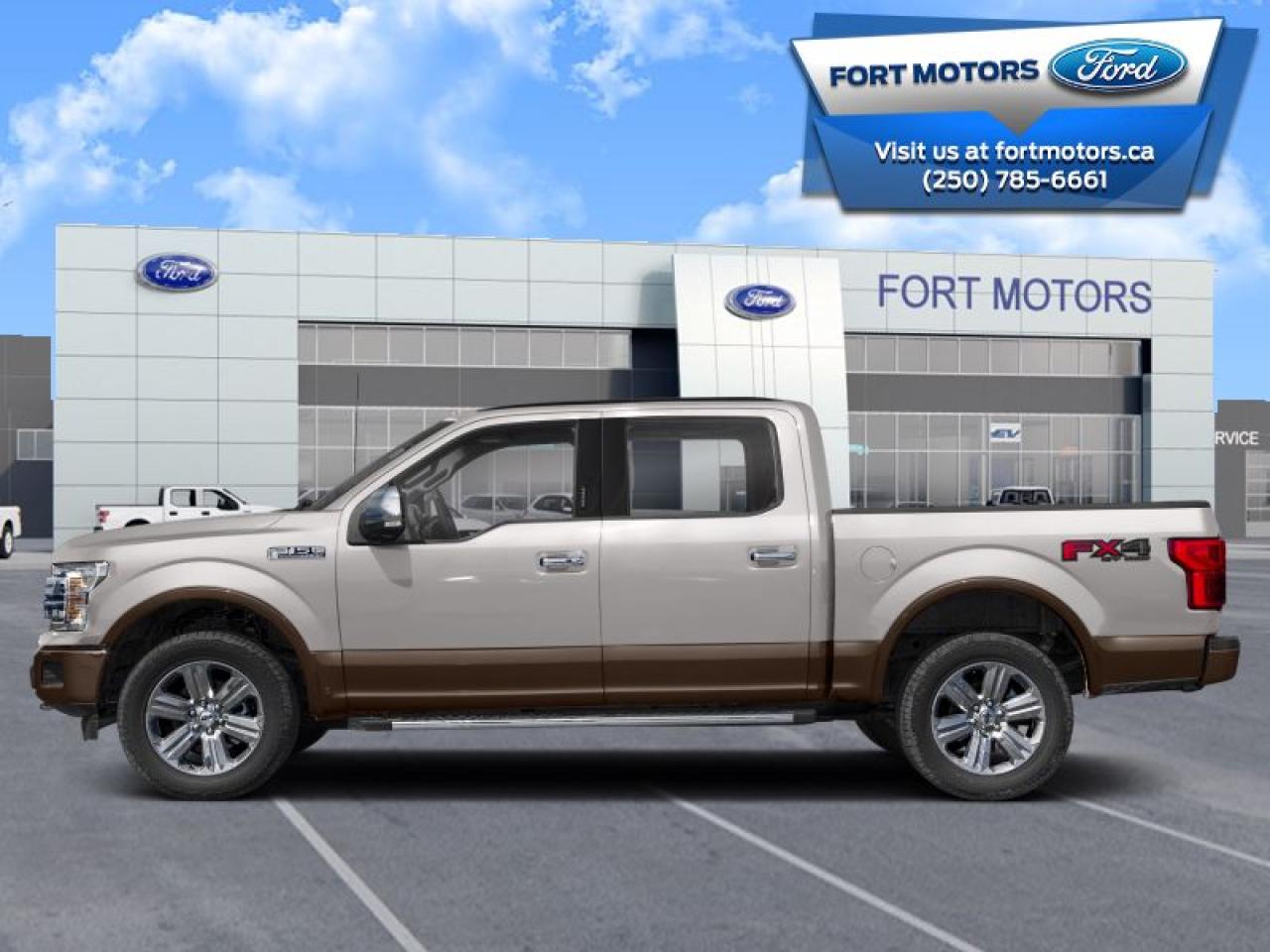 Used 2019 Ford F-150 Lariat   - Leather Seats - Navigation for sale in Fort St John, BC