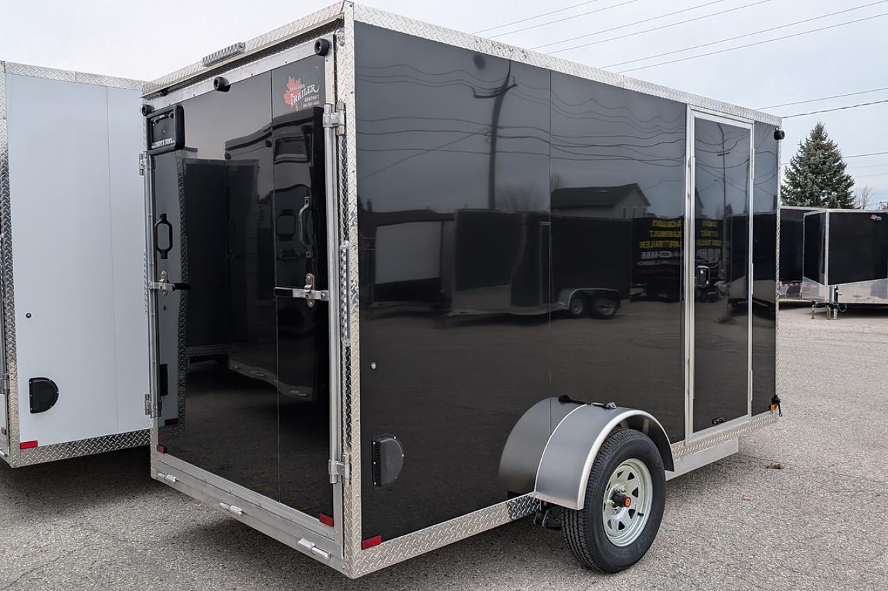 2024 Canadian Trailer Company 6x12  V-Nose Cargo Trailer Aluminum Single Axle Photo6