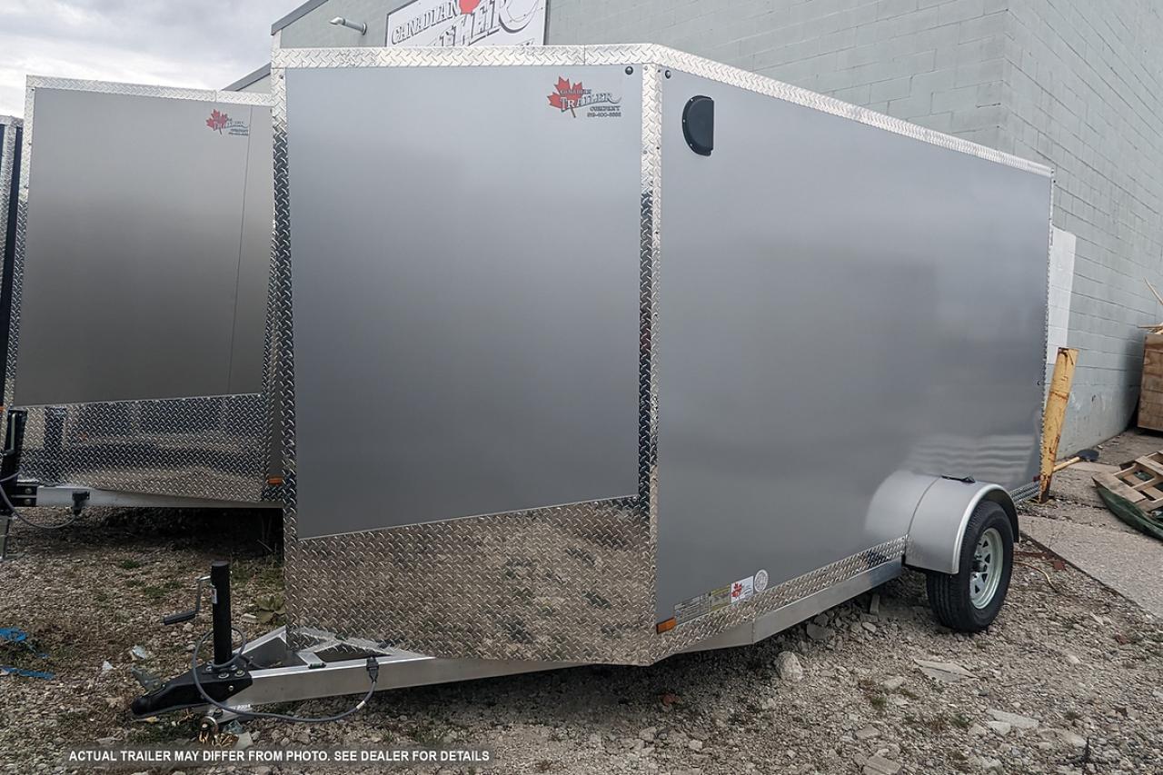 New 2024 Canadian Trailer Company 6x12  V-Nose Cargo Trailer Aluminum Single Axle for sale in Guelph, ON