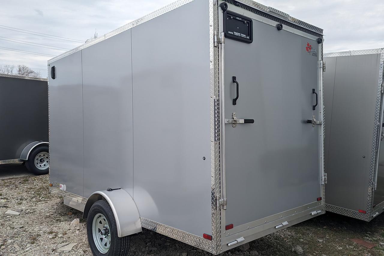 2024 Canadian Trailer Company 6x12  V-Nose Cargo Trailer Aluminum Single Axle Photo6
