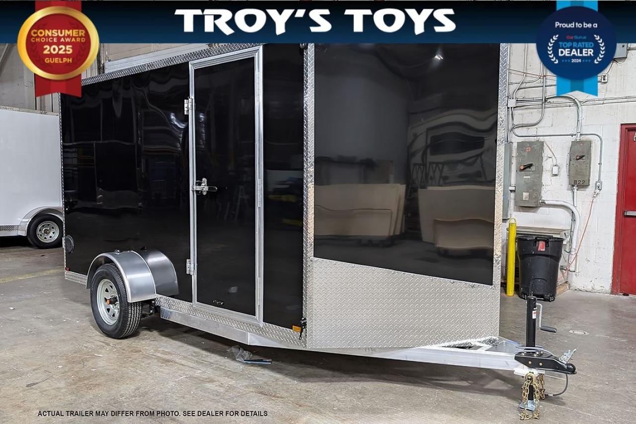 2024 Canadian Trailer Company 6x12  V-Nose Cargo Trailer Aluminum Single Axle