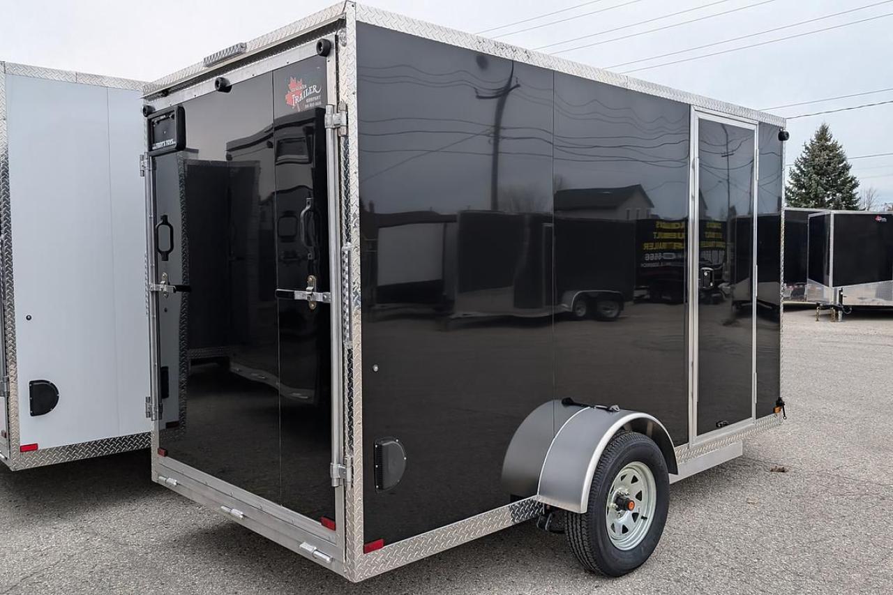 2024 Canadian Trailer Company 6x12  V-Nose Cargo Trailer Aluminum Single Axle