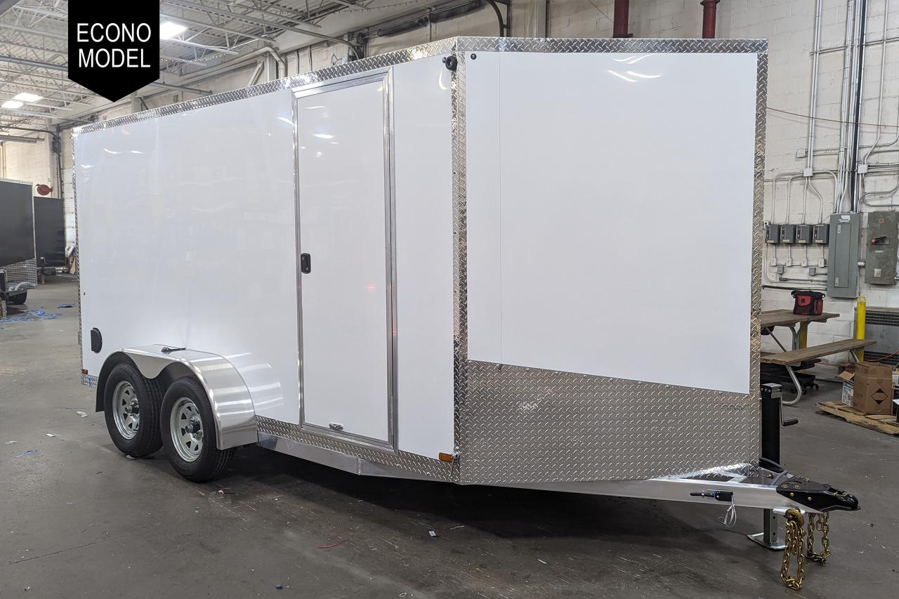 New 2024 Canadian Trailer Company 7x14 V Nose Cargo Trailer Econo model for sale in Guelph, ON