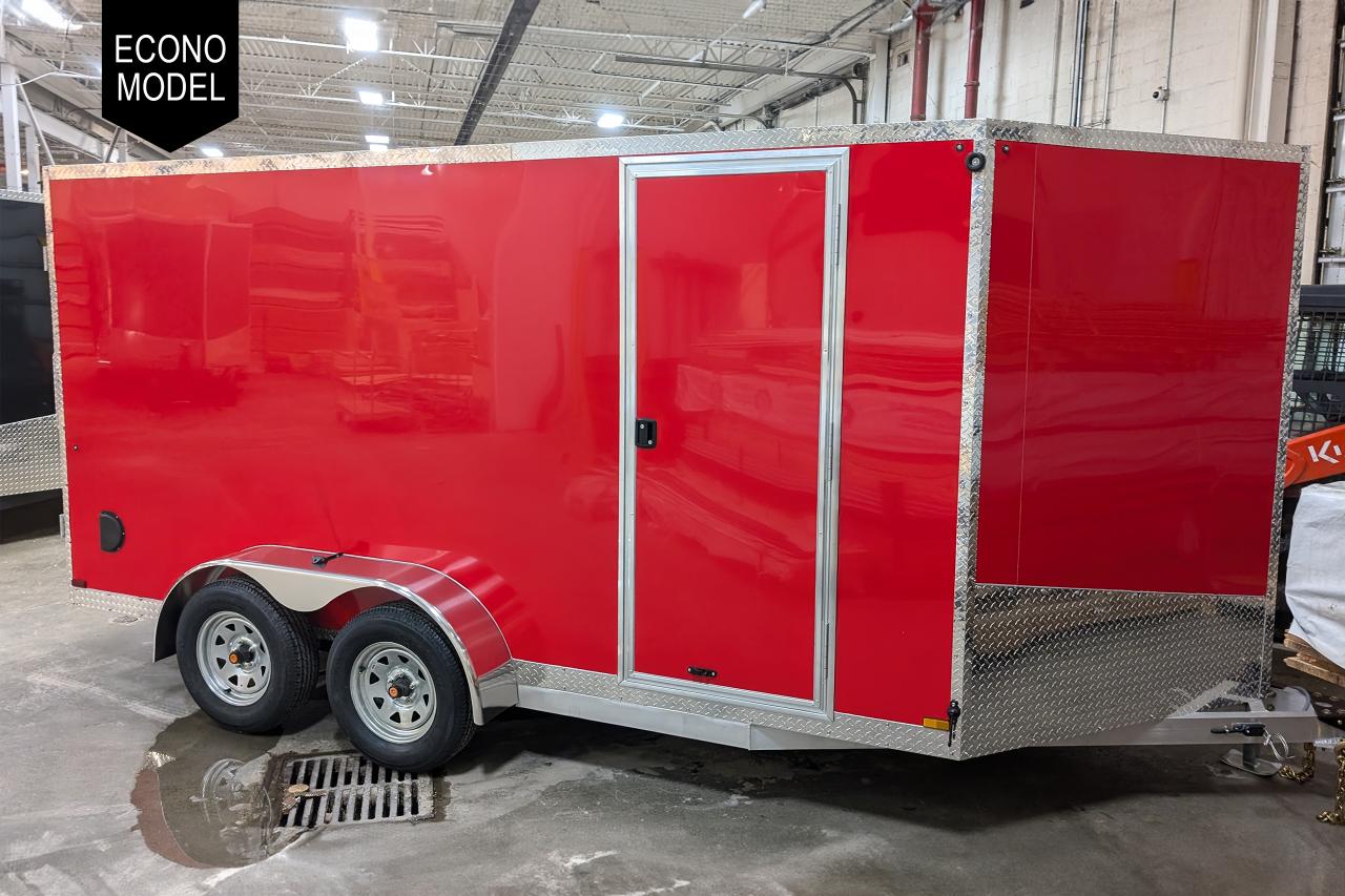 New 2024 Canadian Trailer Company 7x14 V Nose Cargo Trailer Econo model for sale in Guelph, ON