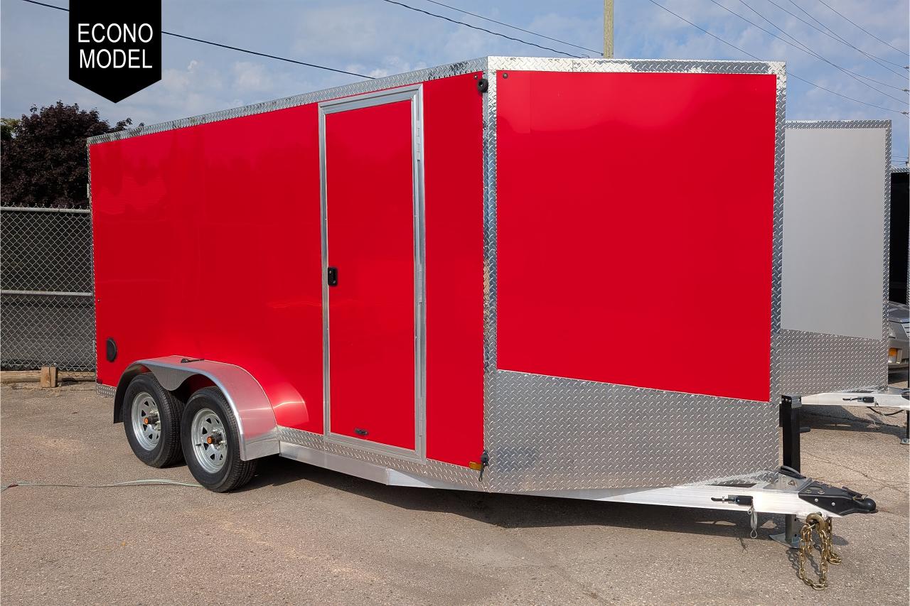 New 2024 Canadian Trailer Company 7x14 V Nose Cargo Trailer Econo model for sale in Guelph, ON