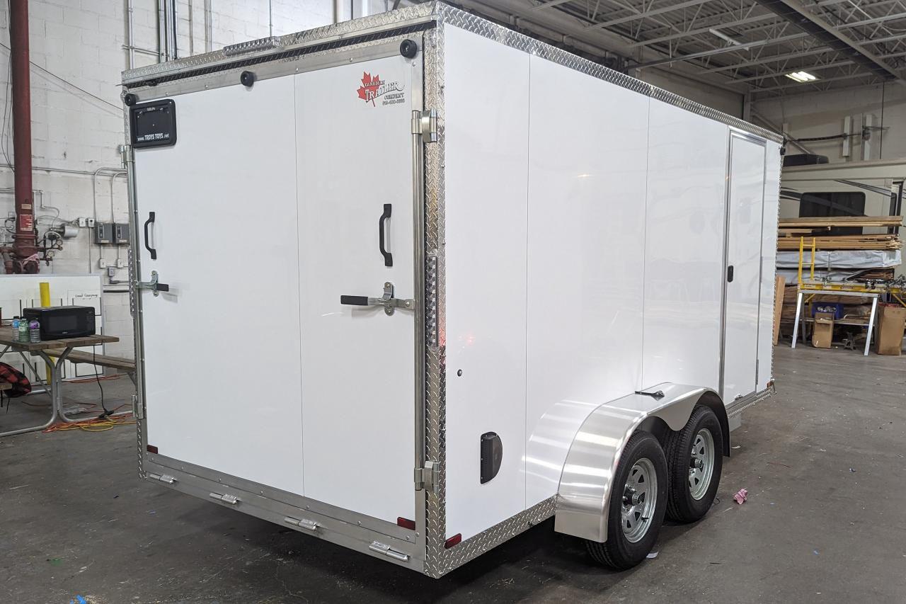 2024 Canadian Trailer Company 7x14 V Nose Cargo Trailer Econo model