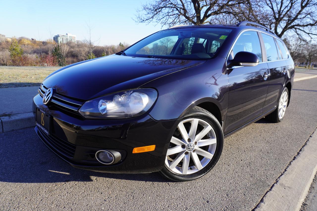 2013 Volkswagen Golf Wagon 1 OWNER/ NO ACCIDENTS/ 6 SPD MAN / TDI / HIGHLINE