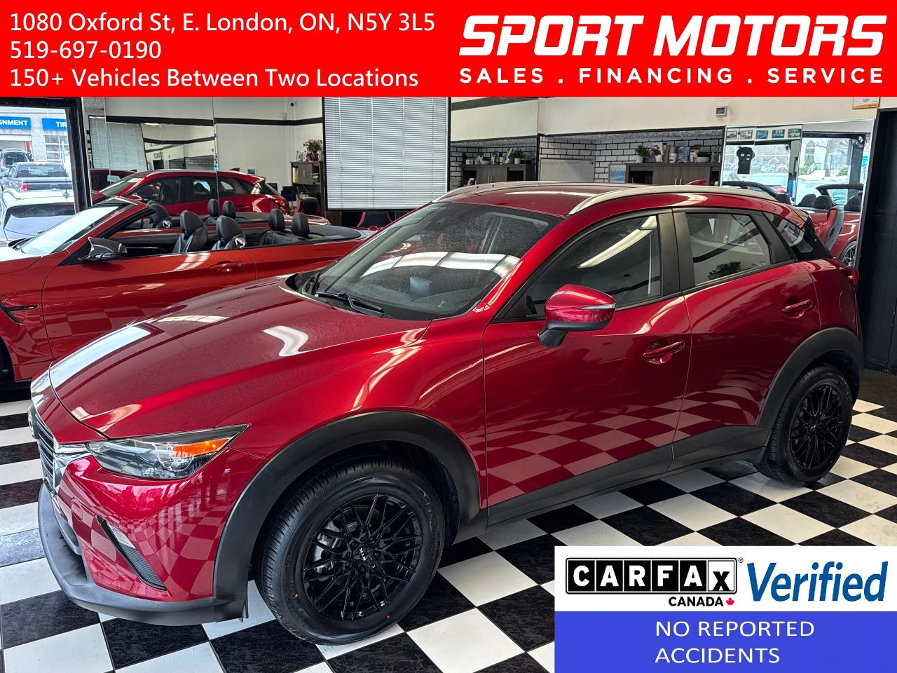 Used 2019 Mazda CX-3 GX+New Tires+Camera+ApplePlay+CLEAN CARFAX for sale in London, ON