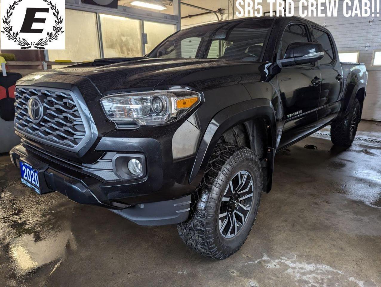 Used 2020 Toyota Tacoma SR5 TRD CREW CAB/4X4/USER FRIENDLY TOUCHSCREEN!! for sale in Barrie, ON