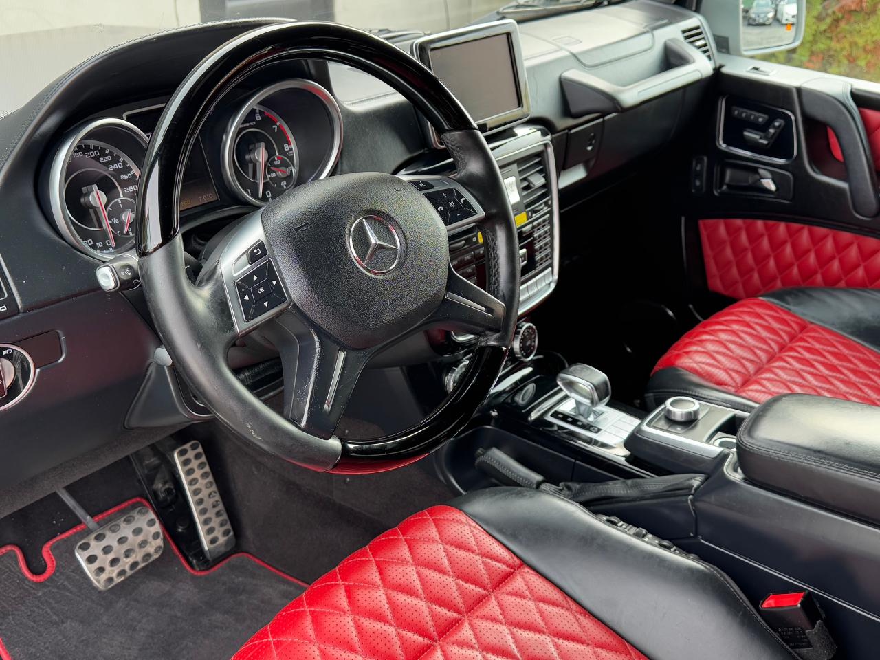 2014 Mercedes-Benz G-Class G 63 **RED LEATHER DIAMOND STITCHED INTERIOR** - Photo #18