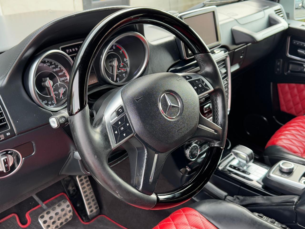 2014 Mercedes-Benz G-Class G 63 **RED LEATHER DIAMOND STITCHED INTERIOR** - Photo #19