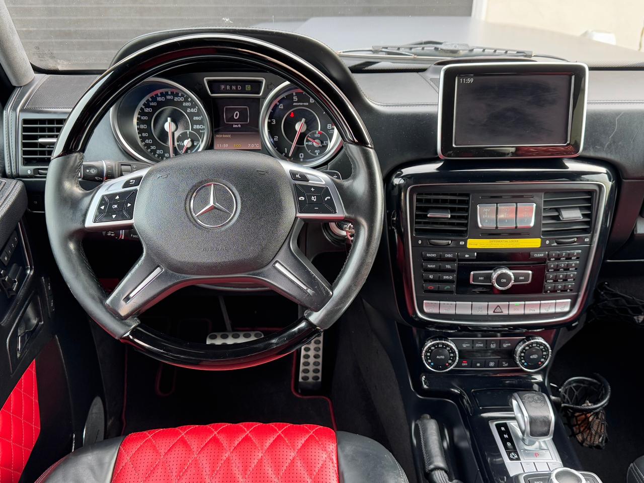 2014 Mercedes-Benz G-Class G 63 **RED LEATHER DIAMOND STITCHED INTERIOR** - Photo #17