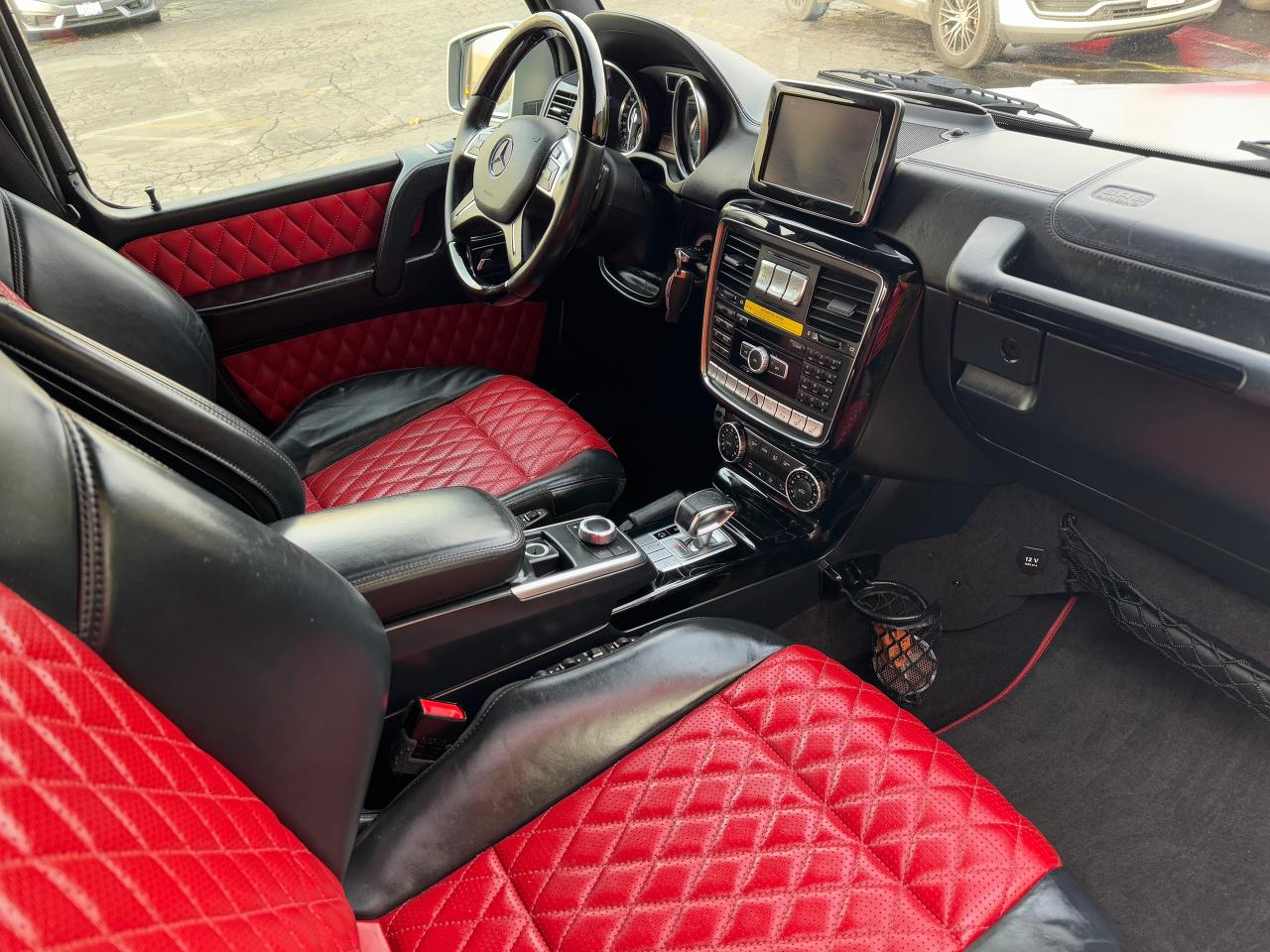 2014 Mercedes-Benz G-Class G 63 **RED LEATHER DIAMOND STITCHED INTERIOR** - Photo #36