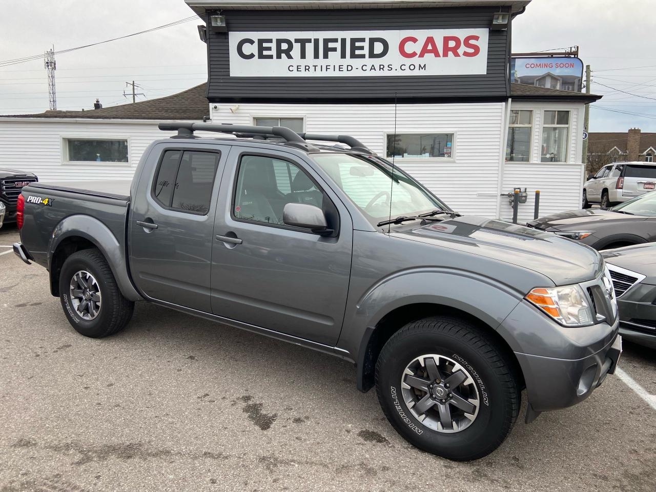 Used 2017 Nissan Frontier PRO-4X ** 4X4, HTD LEATH, BACK CAM ** for sale in St Catharines, ON