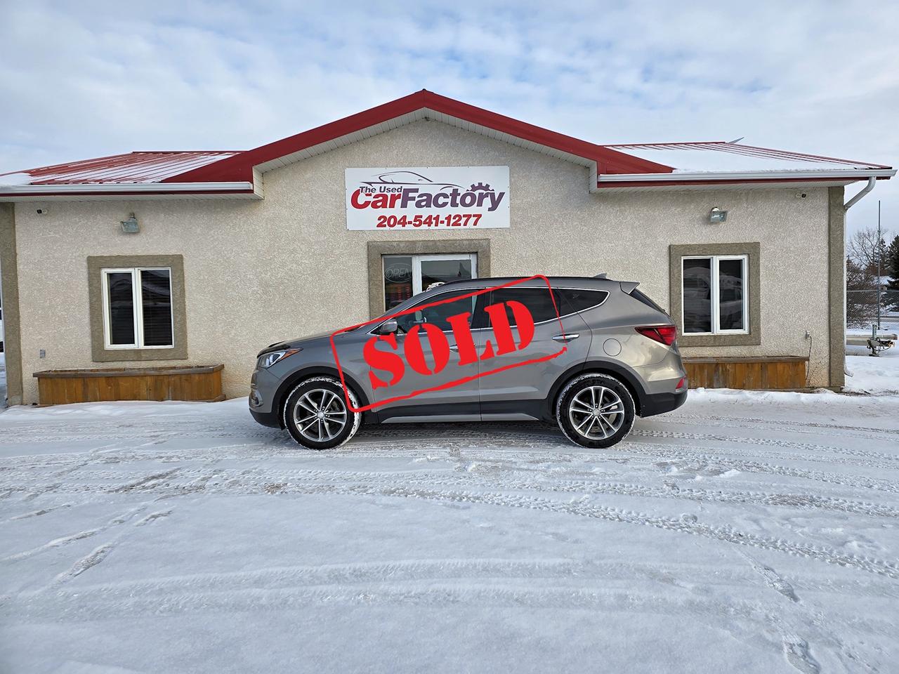 2017 Hyundai Santa Fe AWD 4dr 2.0T 81479 KM Sunroof, Accident Free,