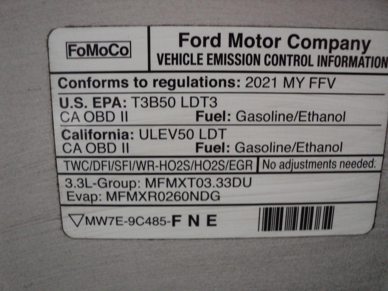2021 Ford F-150 XLT SUPERCREW XTR 4WD 3.3L6cyl 5.5' BOX BackUpCam - Photo #33