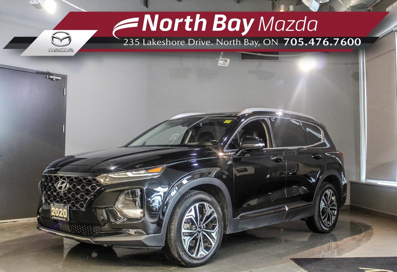 Used 2020 Hyundai Santa Fe Luxury 2.0 HEATED/VENTILATED SEATS - NAVIGATION - APPLE CARPLAY AND ANDROID AUTO for sale in North Bay, ON