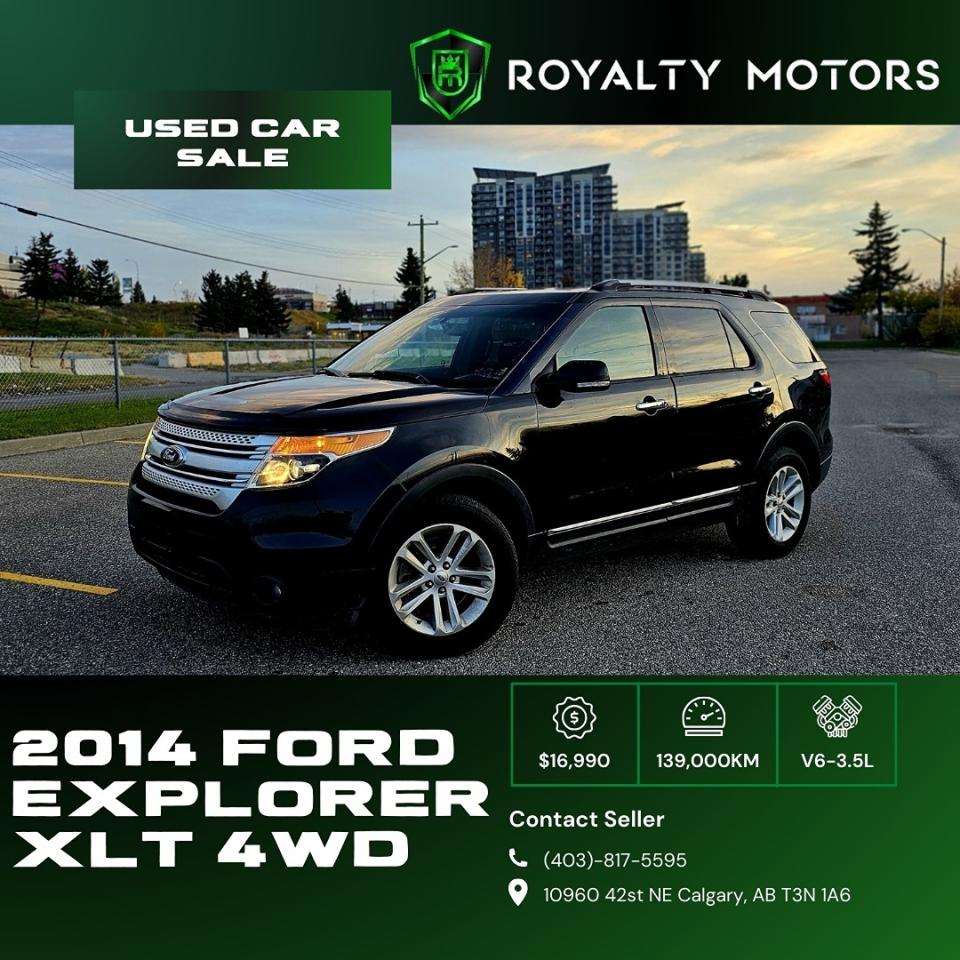 Used 2014 Ford Explorer 4WD 4dr XLT for sale in Calgary, AB