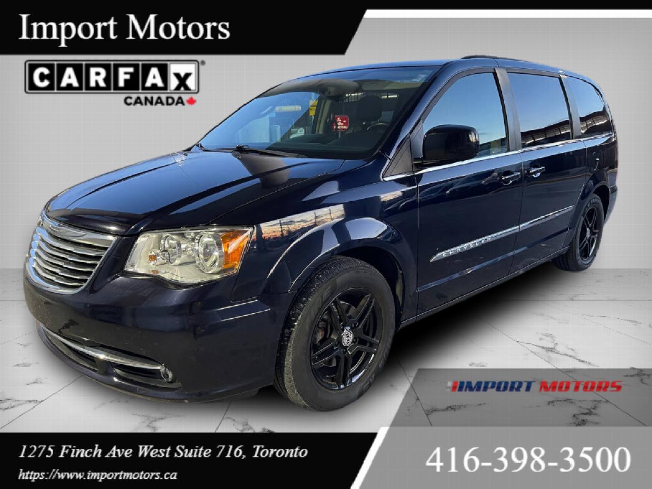 Used 2011 Chrysler Town & Country 4dr Wagon Touring With leather backup camera for sale in North York, ON