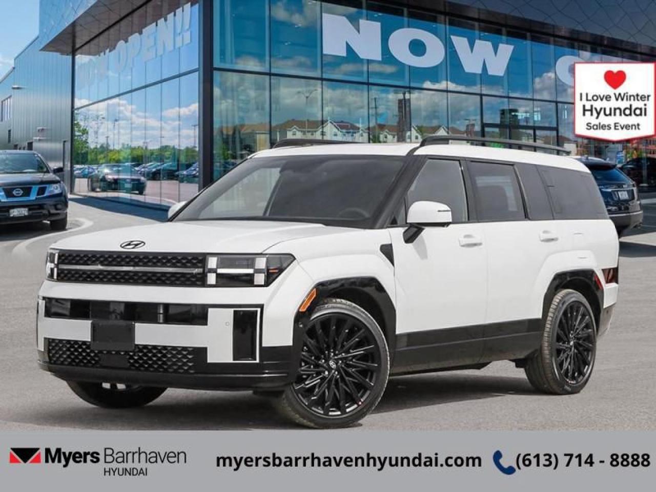 <b>HUD,  Premium Audio,  Cooled Seats,  Navigation,  360 Camera!</b><br> <br> <br> <br>  For adventure, readiness, and outstanding style, this 2025 Santa Fe is an easy choice. <br> <br>Refinement wrapped in ruggedness, capability married to style, and adventure ready attitude paired to a comfortable drive. These things make this 2025 Santa Fe an amazing SUV. If you need a ready to go SUV that makes every errand an adventure and makes every adventure a journey, this 2025 Santa Fe was made for you.<br> <br> This serenity SUV  has an automatic transmission and is powered by a  277HP 2.5L 4 Cylinder Engine.<br> This vehicles price also includes $3228 in additional equipment.<br> <br> Our Santa Fes trim level is Ultimate Calligraphy AWD w/Beige Interior. This Santa FE Ultimate Calligraphy rewards you with a drivers head up display, a 12-speaker Bose premium audio system, inbuilt navigation, ventilated and heated front seats, a dual panel sunroof and a 360 camera system. Also standard include a power liftgate for rear cargo access, a heated steering wheel, adaptive cruise control, and a 12.3-inch screen with Apple CarPlay and Android Auto. Safety features also include blind spot detection, lane keep assist with lane departure warning, front and rear parking sensors, and front and rear collision mitigation. This vehicle has been upgraded with the following features: Hud,  Premium Audio,  Cooled Seats,  Navigation,  360 Camera,  Sunroof,  Heated Steering Wheel. <br><br> <br/> See dealer for details. <br> <br> o~o