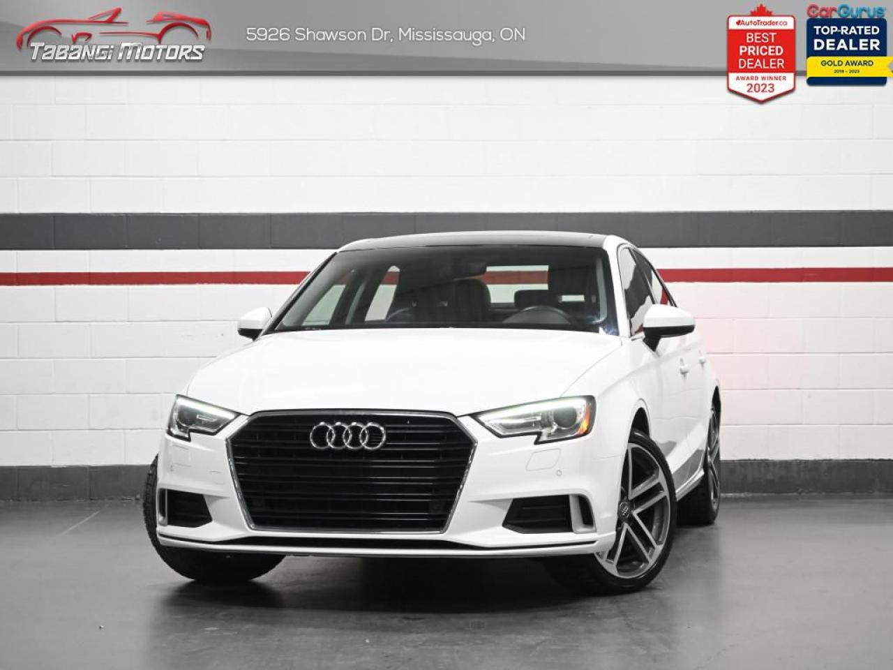 Used 2020 Audi A3 No Accident Heated Seats Sunroof Push Button for sale in Mississauga, ON