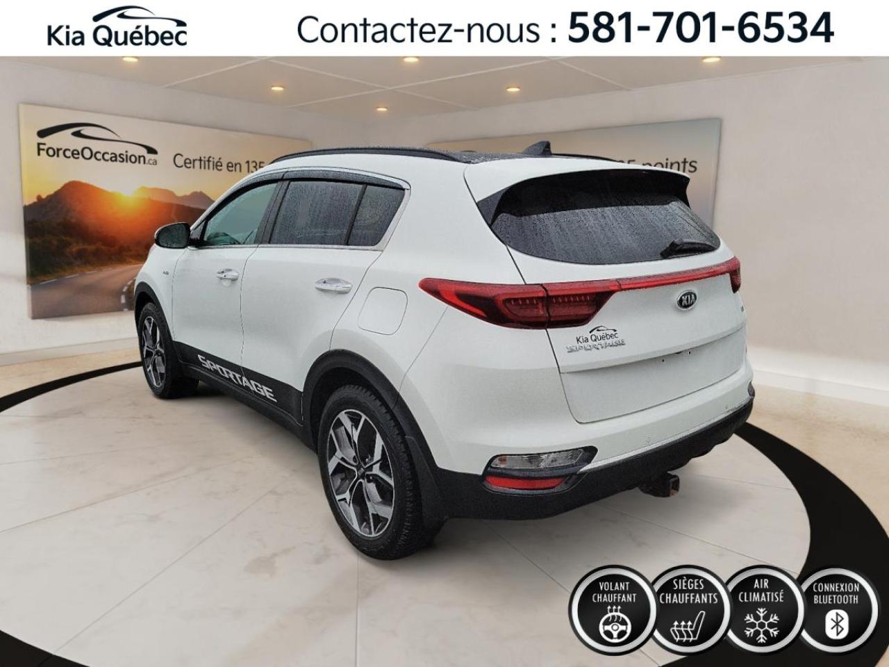 Used 2020 Kia Sportage EX Tech AWD *CUIR *GPS *TOIT *CARPLAY *CAMÉRA for sale in Québec, QC