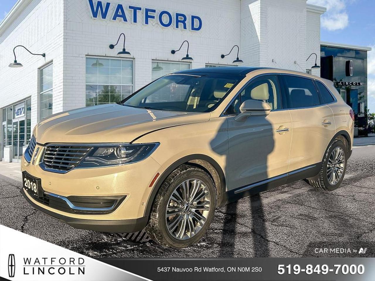 Used 2018 Lincoln MKX Ultra TI for sale in Watford, ON