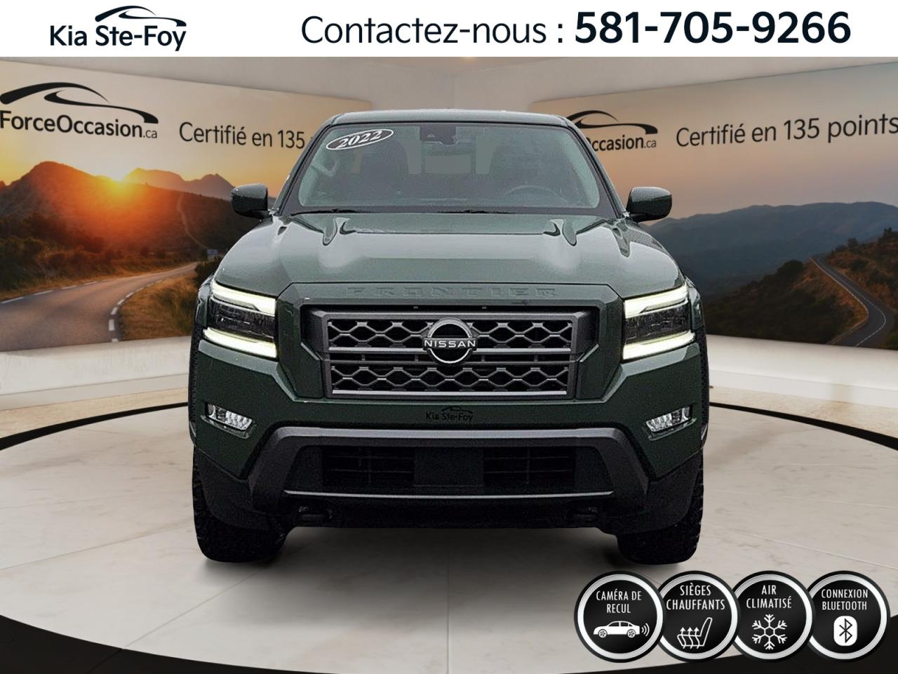 Used 2022 Nissan Frontier SV *4X4 *CREWCAB *BOITE 5 PIEDS *BOUTON POUSSOIR for sale in Ste-Foy, QC