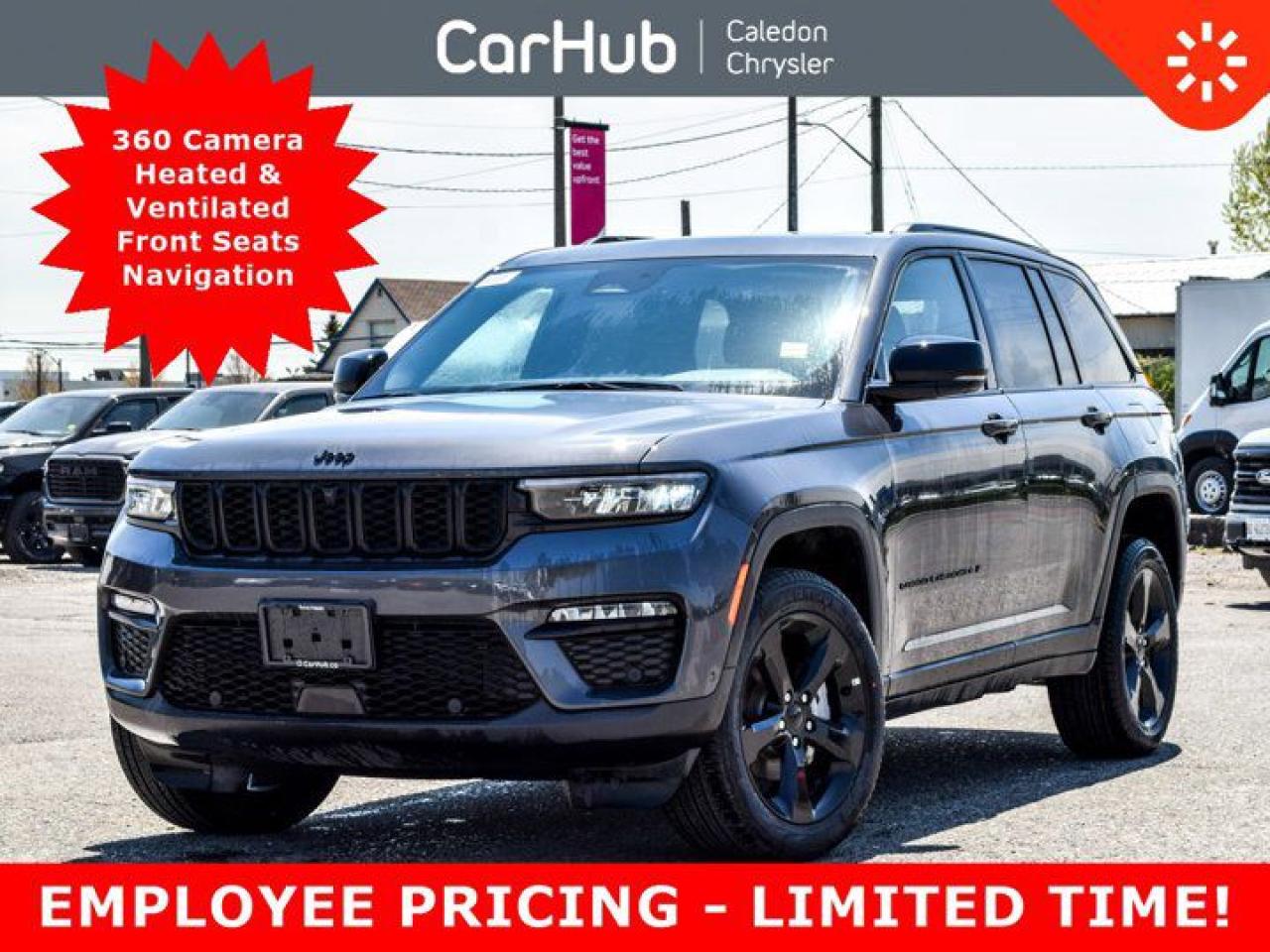 New 2025 Jeep Grand Cherokee Limited 4x4 Pano Sunroof Luxury Pakg R-Start for sale in Bolton, ON