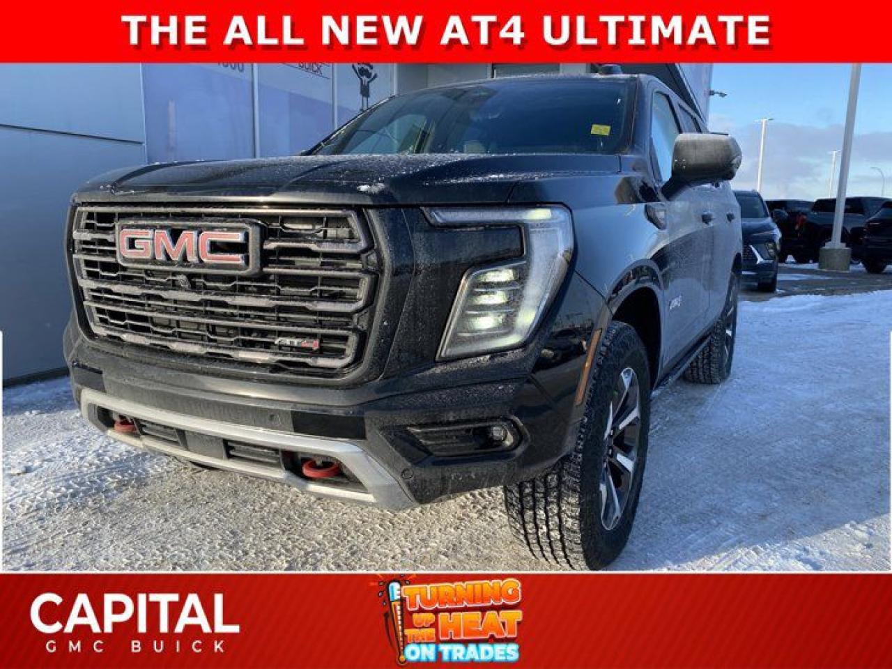 New 2025 GMC Yukon AT4 Ultimate 4WD for sale in Edmonton, AB