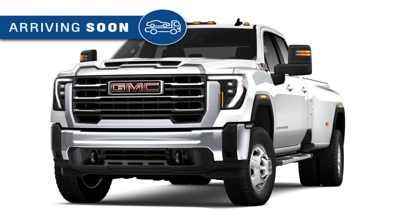 New 2025 GMC Sierra 3500 HD Chassis SLE DURAMAX 6.6L WITH REMOTE START/ENTRY, HEATED SEATS, HEATED STEERING WHEEL, CRUISE CONTROL, APPLE CARPLAY AND ANDROID AUTO for sale in Carleton Place, ON