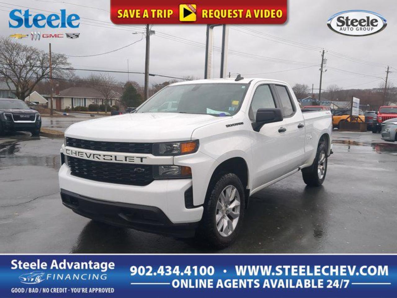 Used 2021 Chevrolet Silverado 1500 Custom V8 *GM Certified* 4.99% Financing OAC for sale in Dartmouth, NS