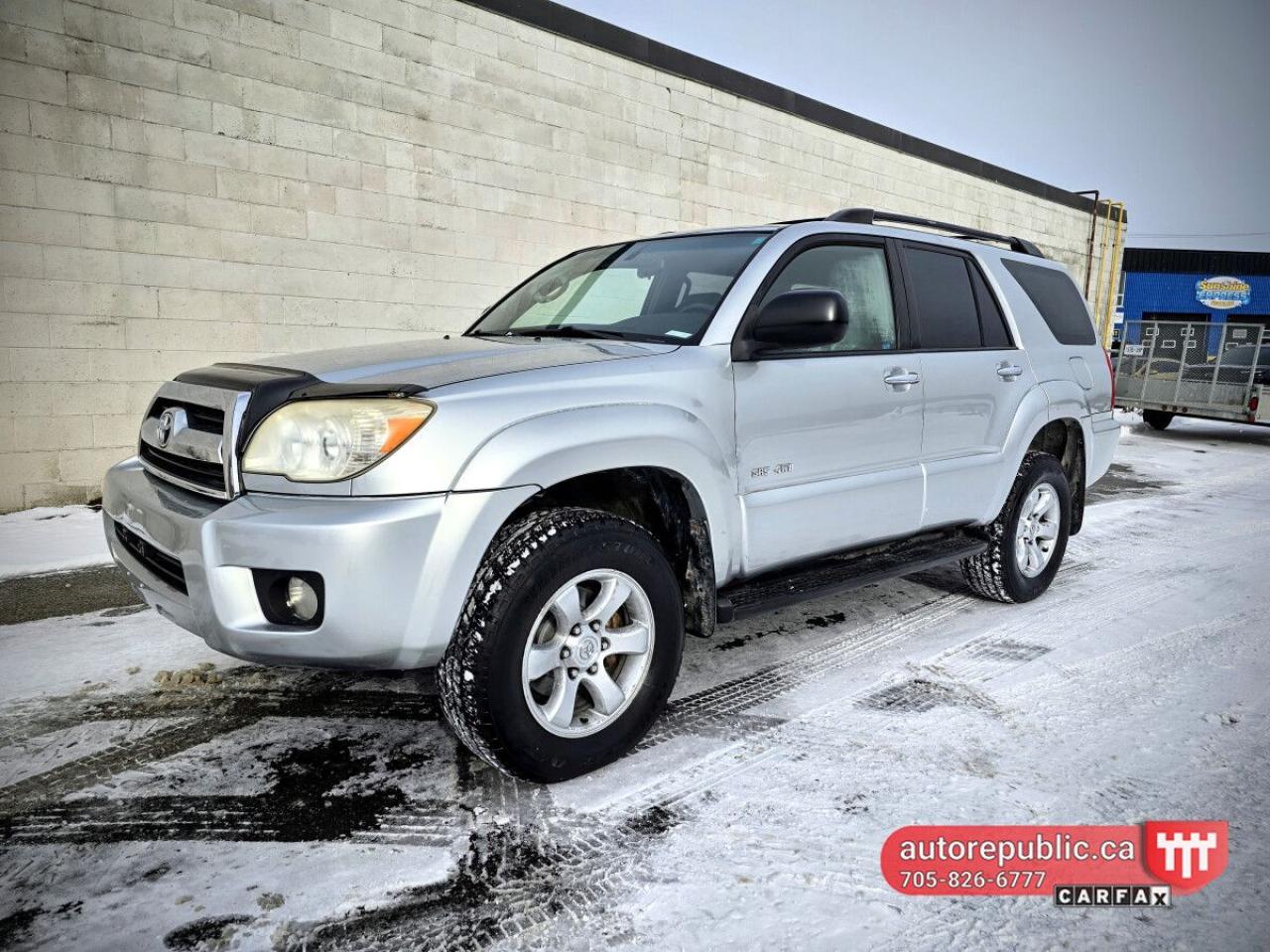 Used 2007 Toyota 4Runner SR5 4WD Certified Oil Sprayed Well Maintained for sale in Orillia, ON