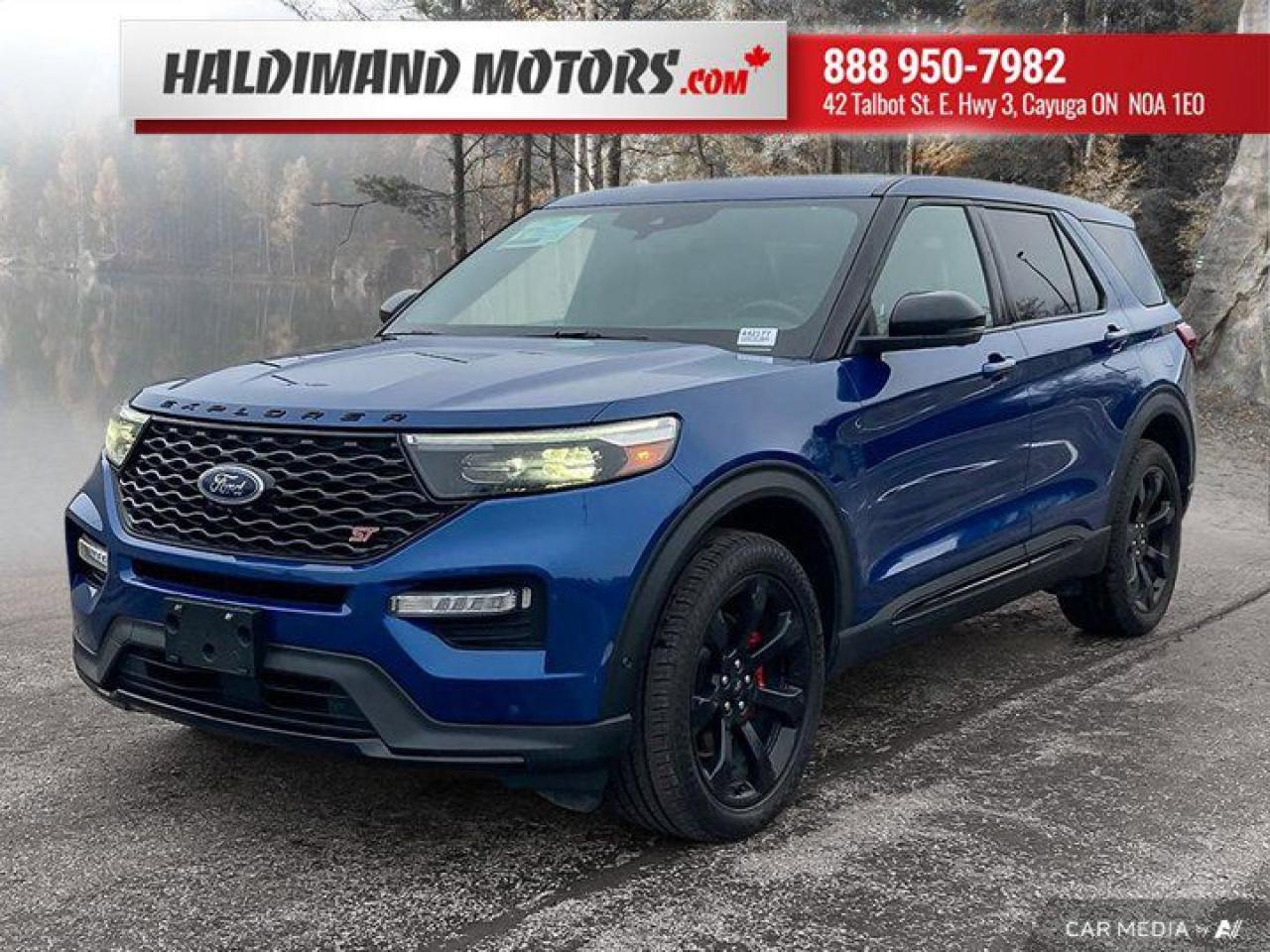 Used 2021 Ford Explorer ST for sale in Cayuga, ON